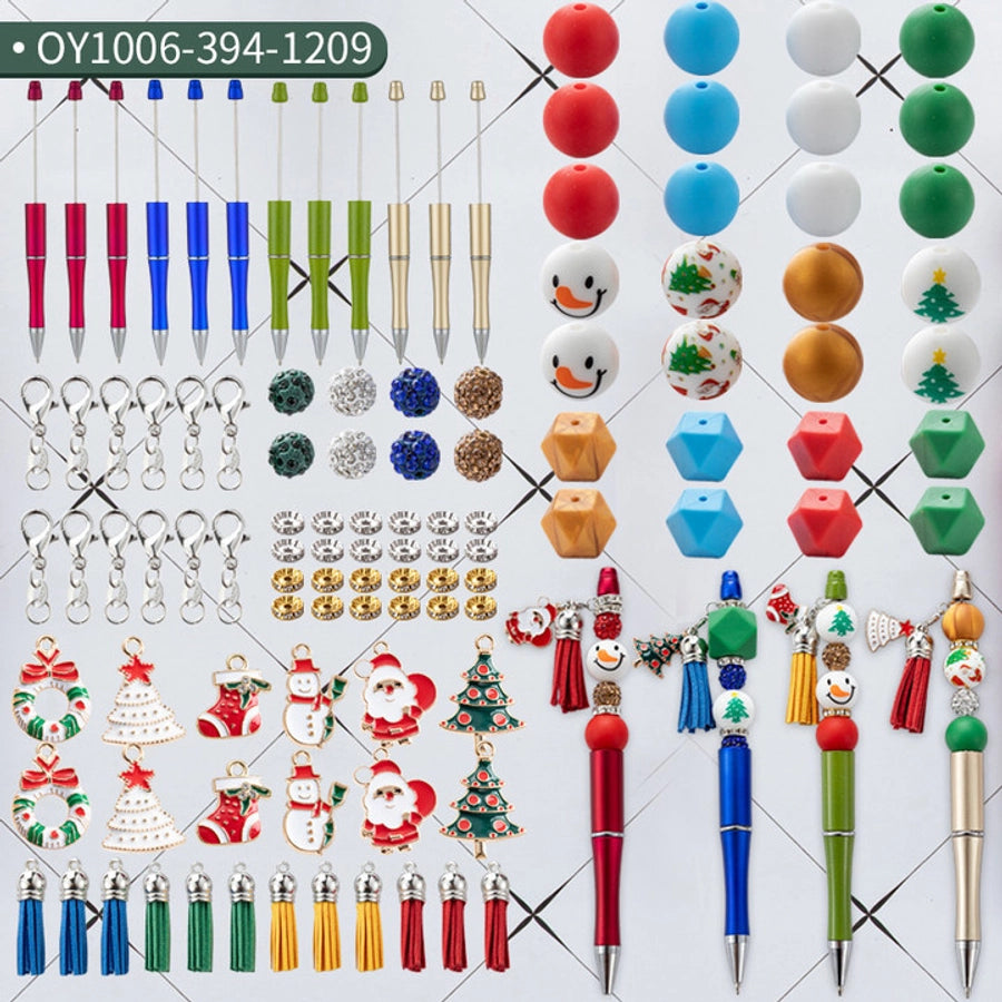 1 Piece 1 Set Santa Claus Class Learning School Christmas Plastic Casual Classic Style Ballpoint Pen