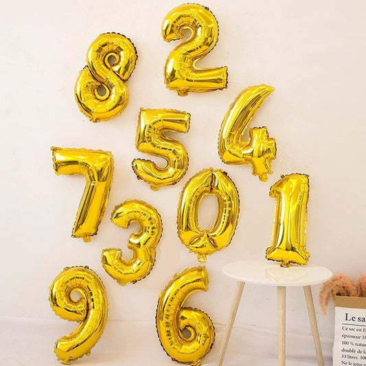 Basic Classic Style Letter Aluminum Film Party Festival Balloons