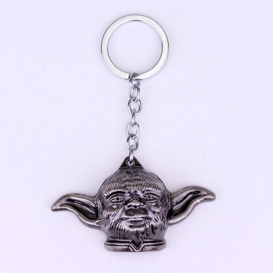 1 piece fashion cartoon character alloy unisex keychain