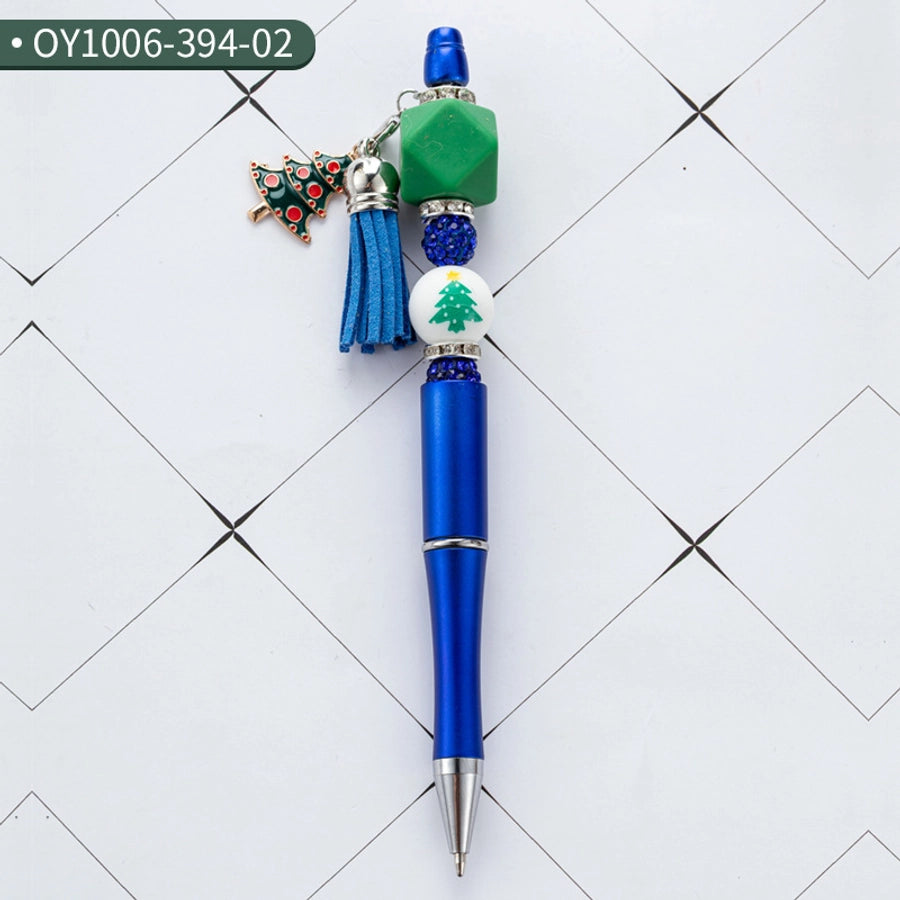 1 Piece 1 Set Santa Claus Class Learning School Christmas Plastic Casual Classic Style Ballpoint Pen