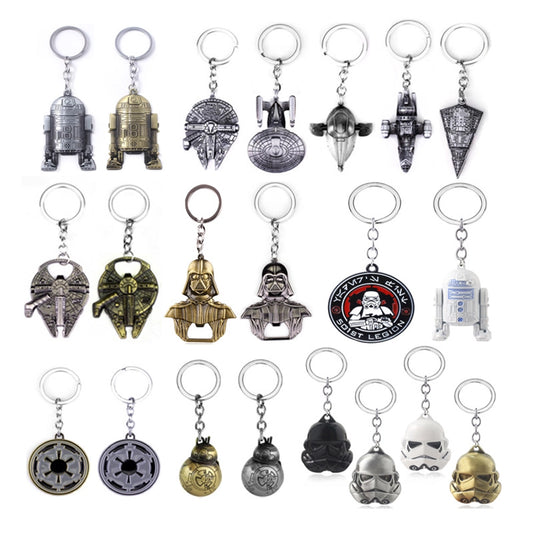 1 piece fashion cartoon character alloy unisex keychain